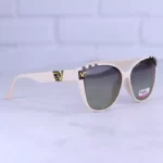 عینک آفتابی ورساچه زنانه فریم کرم پلاریزه p 2326/2 - Image 4
