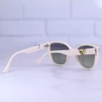 عینک آفتابی ورساچه زنانه فریم کرم پلاریزه p 2326/2 - Image 3