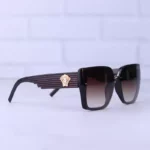 عینک آفتابی ورساچه زنانه فریم مربع قهوه ای Z 91238/3 - Image 4