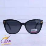 عینک آفتابی ورساچه زنانه فریم مشکی پلاریزه P 2326/6