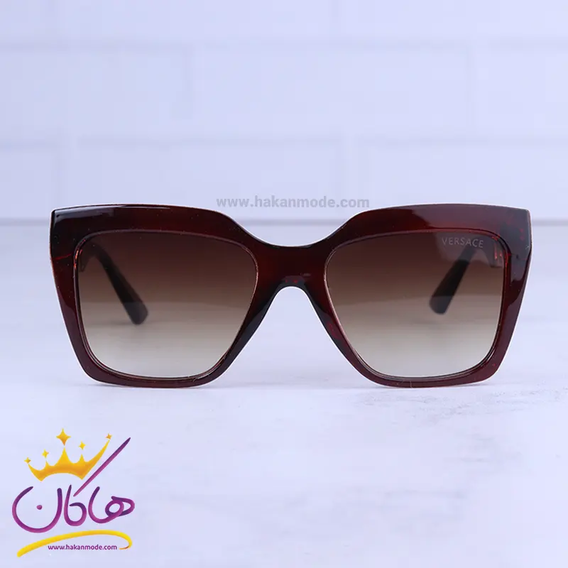 Versace-highcopy-sunglasses-code-VE4418.21.webp عینک آفتابی ورساچه زنانه فریم قهوه ای VE 4418/2 - Image 1