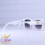 عینک آفتابی ورساچه زنانه فریم مربع سفید Z 91238/2 - Image 3