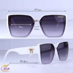 عینک آفتابی ورساچه زنانه فریم مربع سفید Z 91238/2 - Image 2