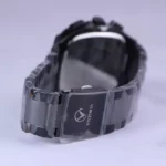 ساعت مچی ویتوریا مردانه فلزی صفحه مربع مشکی VT 3185/1 - Image 4