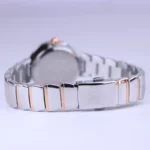 ساعت مچی ویتوریا زنانه فلزی نقره ای رزگلد صفحه سبز VT 3395/5 - Image 3