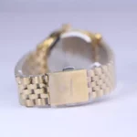 ساعت مچی ویتوریا زنانه فلزی طلایی صفحه آبی آینه ای VT 3415/5 - Image 3