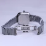 ساعت مچی ویتوریا زنانه فلزی دودی صفحه مربع آبی VT 3442/1 - Image 2