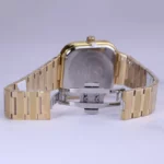 ساعت مچی ویتوریا مردانه فلزی طلایی صفحه مربع VT 3443/2 - Image 3
