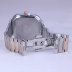 ساعت مچی ویتوریا مردانه فلزی نقره ای رزگلد قاب مربع VT 3443/3 - Image 2