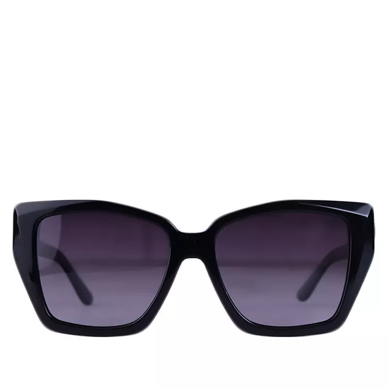 Vogue-Sunglasses-code-8869.11.webp عینک آفتابی زنانه ووگ فریم مشکی شیشه قهوه ای 8869/1 - Image 1