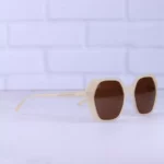 عینک آفتابی زنانه ووگ فریم کرم چند ضلعی استیت S 8591/2 - Image 4