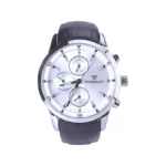 ساعت مچی ویمبرلی مردانه بند چرم مشکی صفحه سفید WB-SL322G-B