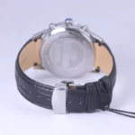 ساعت مچی ویمبرلی مردانه بند چرم مشکی صفحه سفید WB-SL322G-B - Image 3