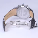 ساعت مچی ویمبرلی مردانه بند چرم مشکی صفحه سفید WB-SL322G-B - Image 2