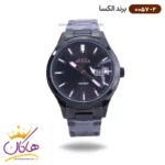 ساعت الکسا مردانه فلزی مشکی 0057/2
