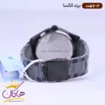 ساعت الکسا مردانه فلزی مشکی 0057/2 - Image 3