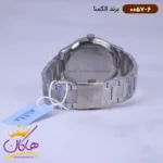 ساعت الکسا مردانه فلزی نقره ای 0057/6 - Image 3