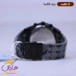 ساعت الکسا مردانه فلزی تمام مشکی 0066/2 - Image 3