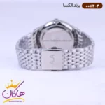 ساعت الکسا مردانه فلزی نقره ای 0074/4 - Image 3