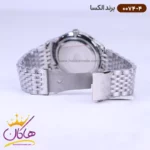 ساعت الکسا مردانه فلزی نقره ای 0074/4 - Image 2