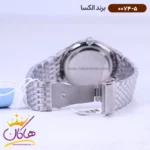 ساعت الکسا مردانه فلزی صفحه مشکی 0074/5 - Image 3