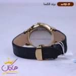 ساعت الکسا ست بند چرم صفحه سبز 0096-0097 - Image 7