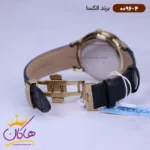 ساعت الکسا ست بند چرم صفحه سبز 0096-0097 - Image 6