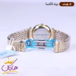 ساعت الکسا زنانه فلزی طلایی نگین دار 0105/2 - Image 2