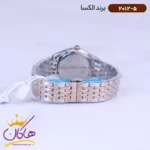 ساعت الکسا ست فلزی نقره ای رزگلد 2011-2012 - Image 4
