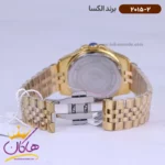 ساعت الکسا مردانه فلزی صفحه مشکی 2015/2 - Image 2
