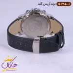 ساعت آریس گلد مردانه بند چرم صفحه سفید G2950/1 - Image 5