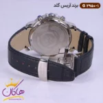 ساعت آریس گلد مردانه بند چرم صفحه سفید G2950/1 - Image 3