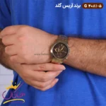 ساعت آریس گلد مردانه فلزی طلایی کد G4081/5 - Image 3