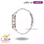 ساعت بیگوتی مردانه فلزی صفحه گرد دو زمانه کد BG.1.10419-4 - Image 2