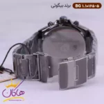 ساعت بیگوتی مردانه فلزی صفحه مشکی سه موتوره کد BG.1.10165-5 - Image 3
