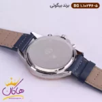 ساعت عقربه ای بیگوتی مردانه بند چرمی آبی دو زمانه کد BG.1.10246-5 - Image 3