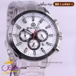 ساعت بیگوتی مردانه فلزی صفحه سفید دو زمانه کد BG.1.10457-1 - Image 2