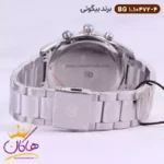 ساعت بیگوتی مردانه فلزی صفحه شامپاینی کد BG.1.10472-4 سه موتوره - Image 4