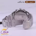ساعت بیگوتی مردانه فلزی صفحه قهوه ای کد BG.1.10506-2 سه موتوره - Image 3
