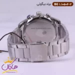 ساعت بیگوتی مردانه فلزی صفحه قهوه ای کد BG.1.10506-2 سه موتوره - Image 4