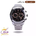ساعت بیگوتی مردانه فلزی نقره ای دو زمانه کد BG.1.10512-2