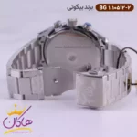 ساعت بیگوتی مردانه فلزی نقره ای دو زمانه کد BG.1.10512-2 - Image 3