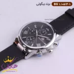 ساعت بیگوتی مردانه بند چرمی مشکی فول تایم کد BG.1.10514-1 - Image 4