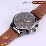 ساعت بیگوتی مردانه بند چرمی قهوه ای فول تایم کد BG.1.10514-5 - Image 2