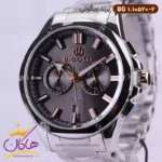 ساعت مچی بیگوتی مردانه فلزی نقره ای دو زمانه کد BG.1.10520-2 - Image 2