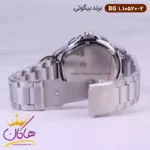 ساعت مچی بیگوتی مردانه فلزی نقره ای دو زمانه کد BG.1.10520-2 - Image 3