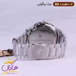 ساعت مچی بیگوتی مردانه فلزی نقره ای دو زمانه کد BG.1.10520-2 - Image 4
