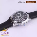 ساعت بیگوتی مردانه بند چرمی مشکی فول تایم کد BG.1.10523-1 - Image 2