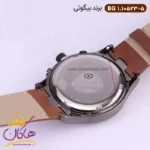 ساعت مچی بیگوتی مردانه بند چرمی قهوه ای فول تایم کد BG.1.10523-5 - Image 4