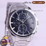 ساعت بیگوتی مردانه فلزی نقره ای صفحه آبی کد BG.1.10545-2 - Image 2